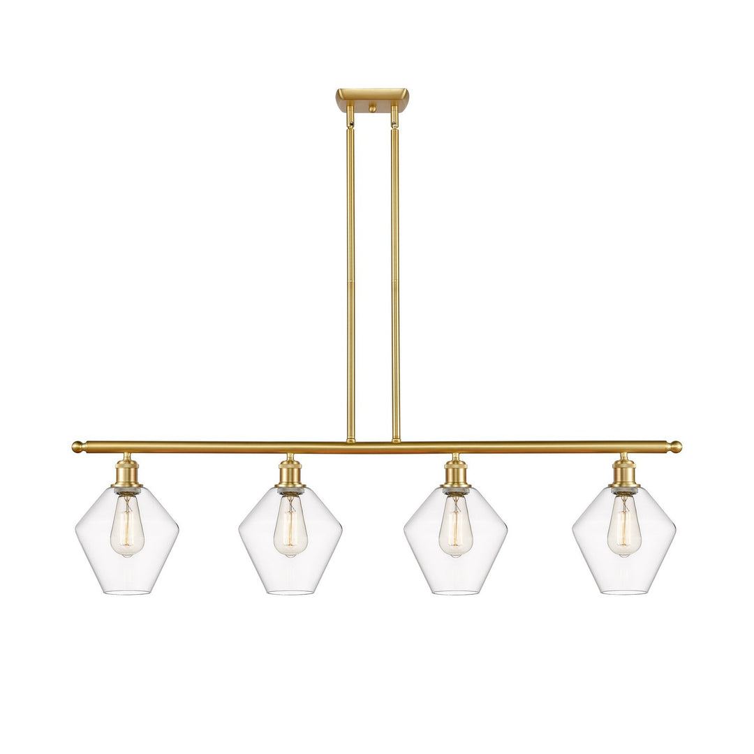 Innovations Ballston 516-4I-SG-G652-8 Pendant Light - Satin Gold
