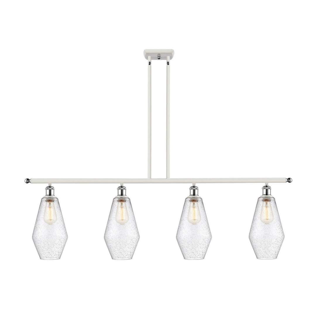 Innovations Ballston 516-4I-WPC-G654-7 Pendant Light - White and Polished Chrome
