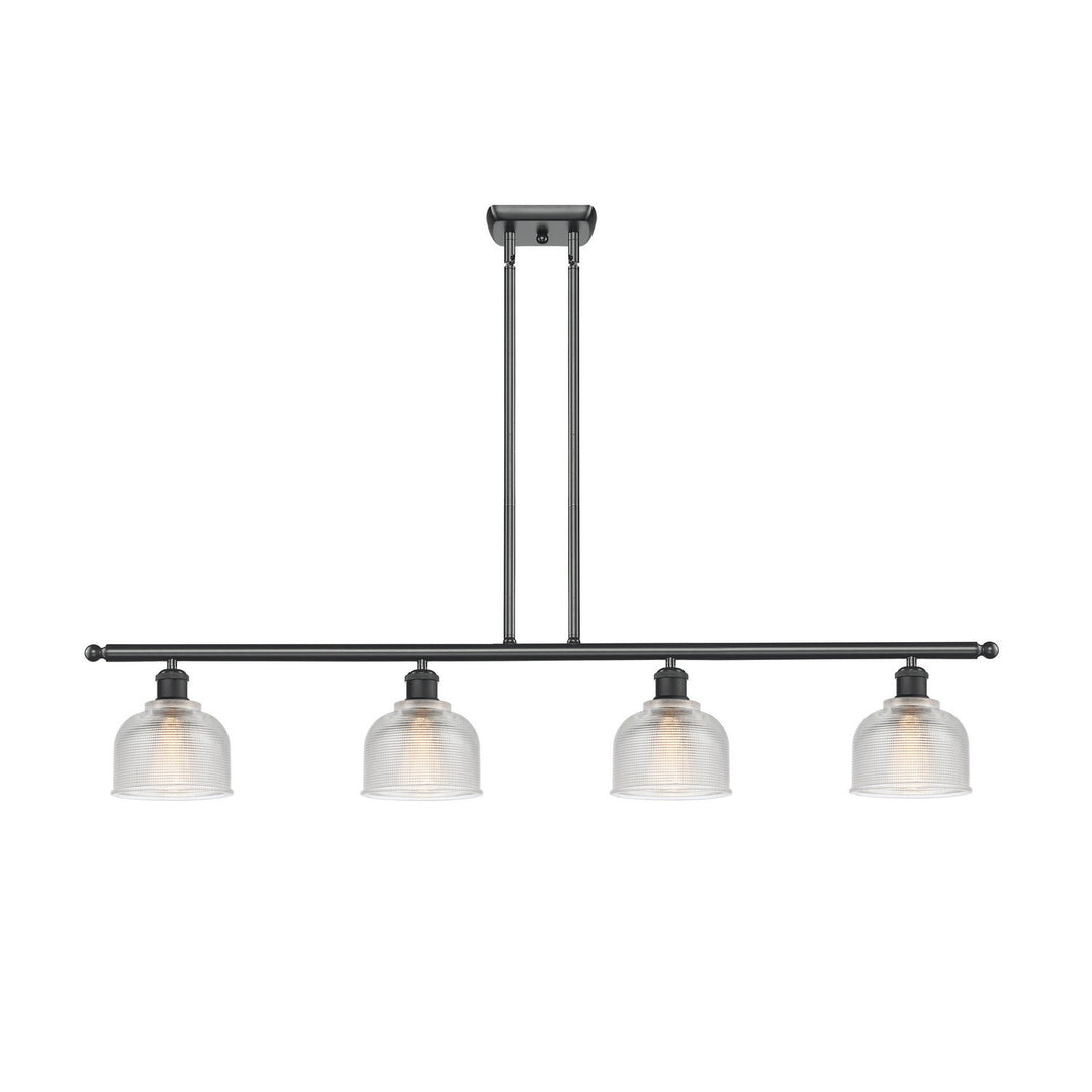 Innovations Ballston 516-4I-BK-G412 Pendant Light - Matte Black