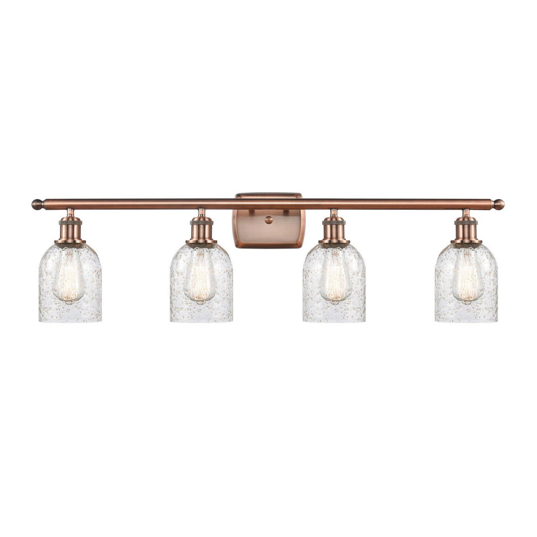Innovations Ballston 516-4W-AC-G259-LED Bath Vanity Light 36 in. wide - Antique Copper