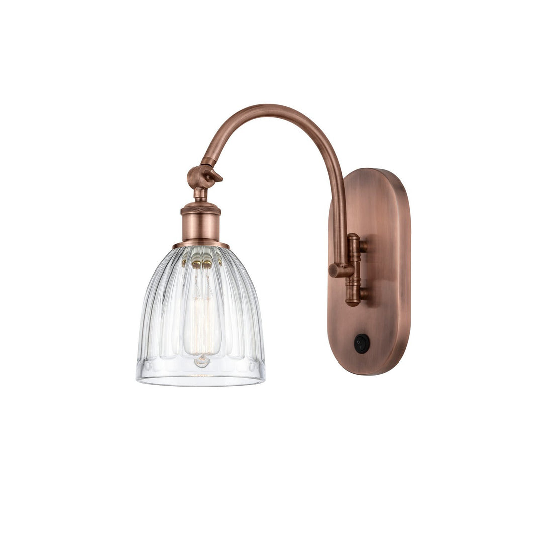 Innovations Ballston 518-1W-AC-G442 Wall Sconce Light - Antique Copper