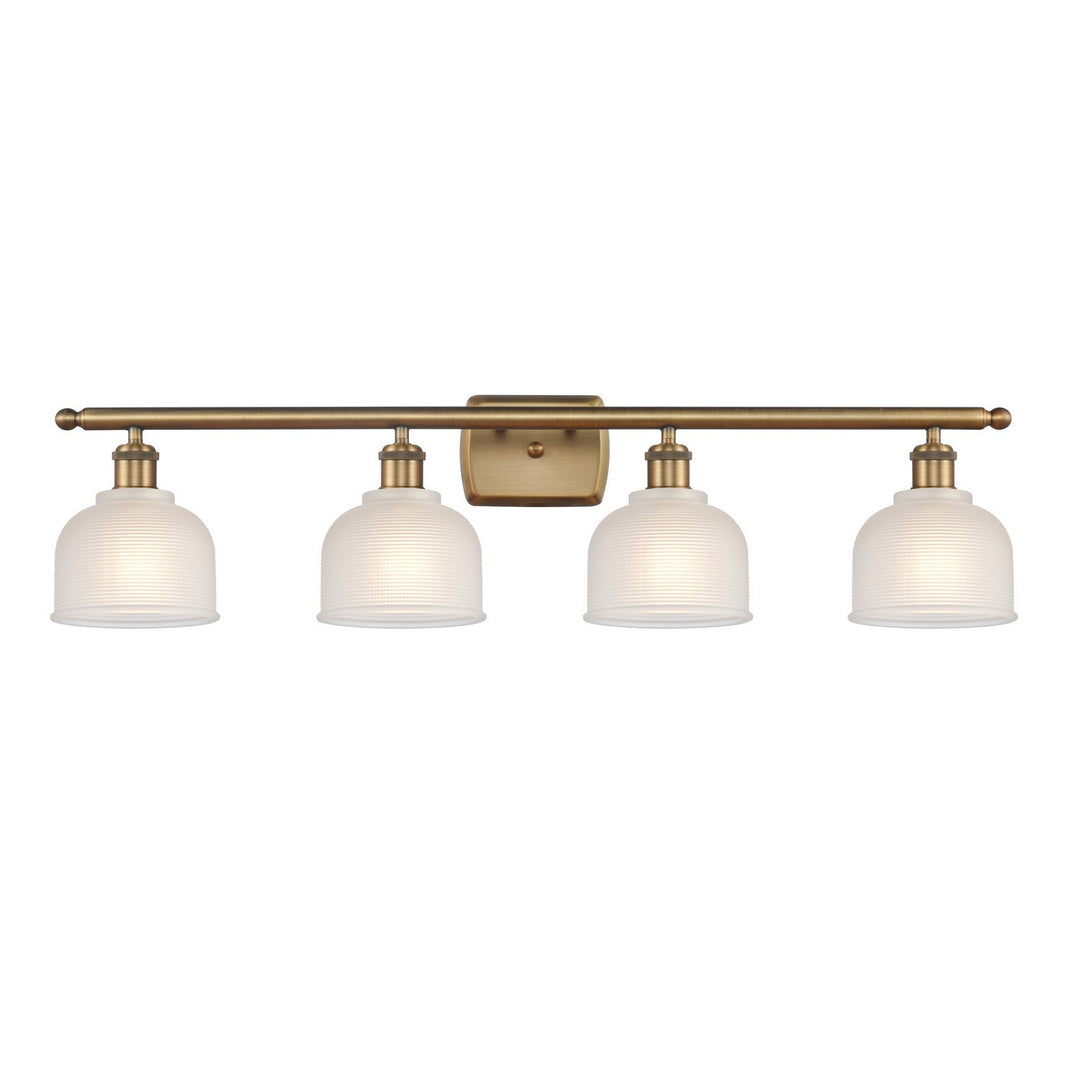 Innovations Ballston 516-4W-BB-G411 Bath Vanity Light 36 in. wide - Brushed Brass