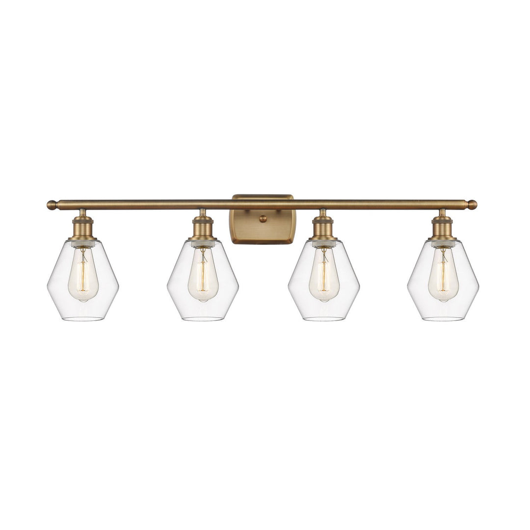 Innovations Ballston 516-4W-BB-G652-6 Bath Vanity Light 36 in. wide - Brushed Brass