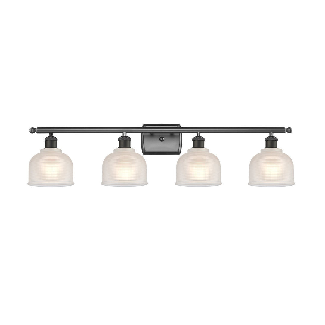 Innovations Ballston 516-4W-OB-G411 Bath Vanity Light 36 in. wide - Oil Rubbed Bronze
