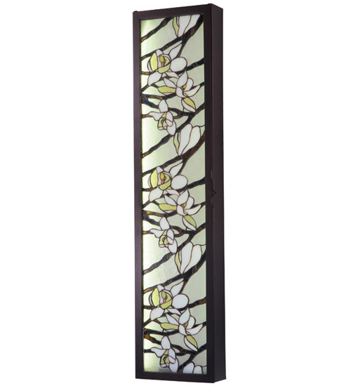 Meyda Tiffany Magnolia 126849 Wall Light - Mahogany Bronze