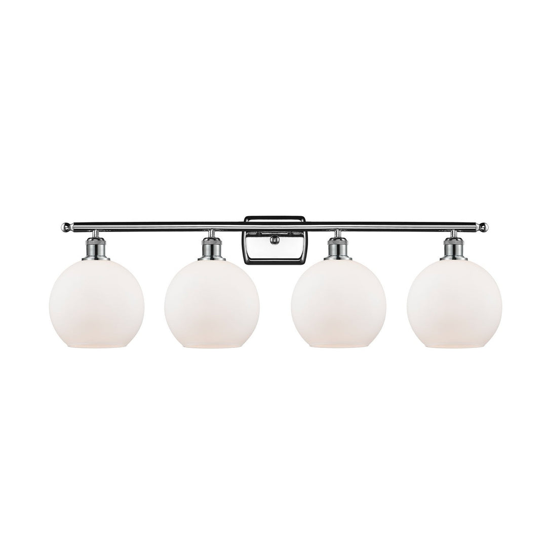 Innovations Ballston 516-4W-PC-G121-8 Bath Vanity Light 36 in. wide - Polished Chrome