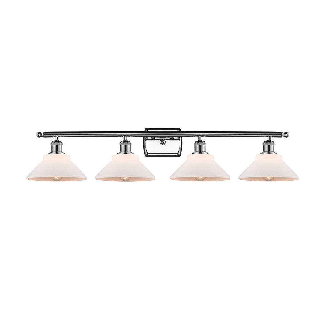 Innovations Ballston 516-4W-PC-G131-LED Bath Vanity Light 36 in. wide - Polished Chrome