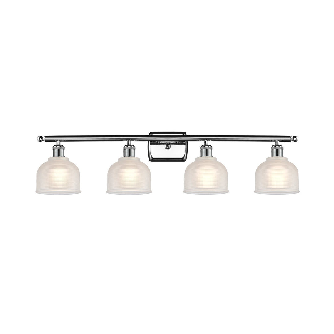 Innovations Ballston 516-4W-PC-G411-LED Bath Vanity Light 36 in. wide - Polished Chrome