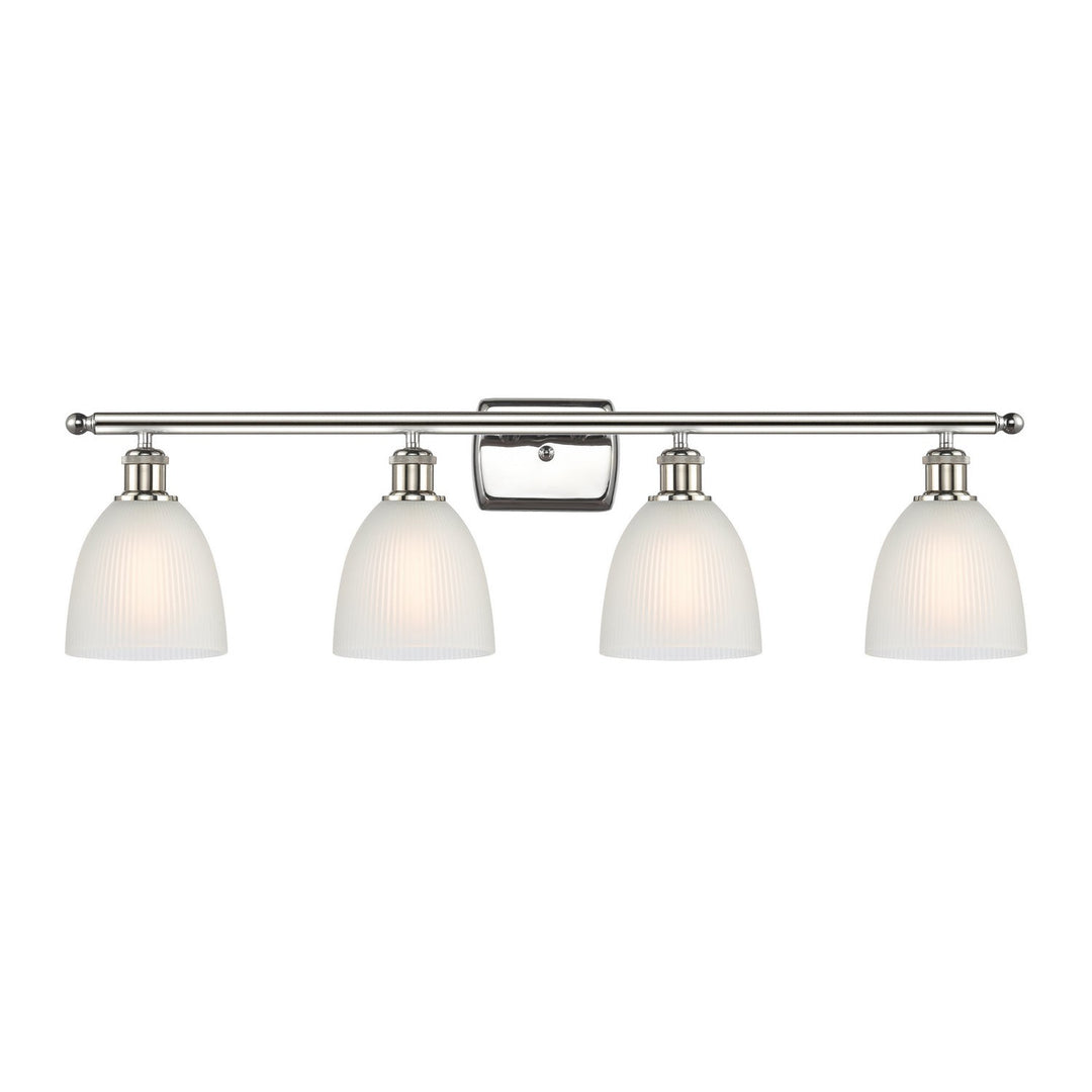 Innovations Ballston 516-4W-PN-G381-LED Bath Vanity Light 36 in. wide - Polished Nickel