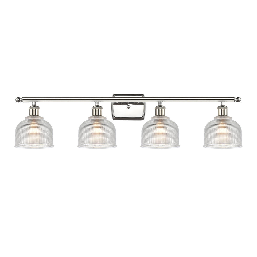 Innovations Ballston 516-4W-PN-G412 Bath Vanity Light 36 in. wide - Polished Nickel