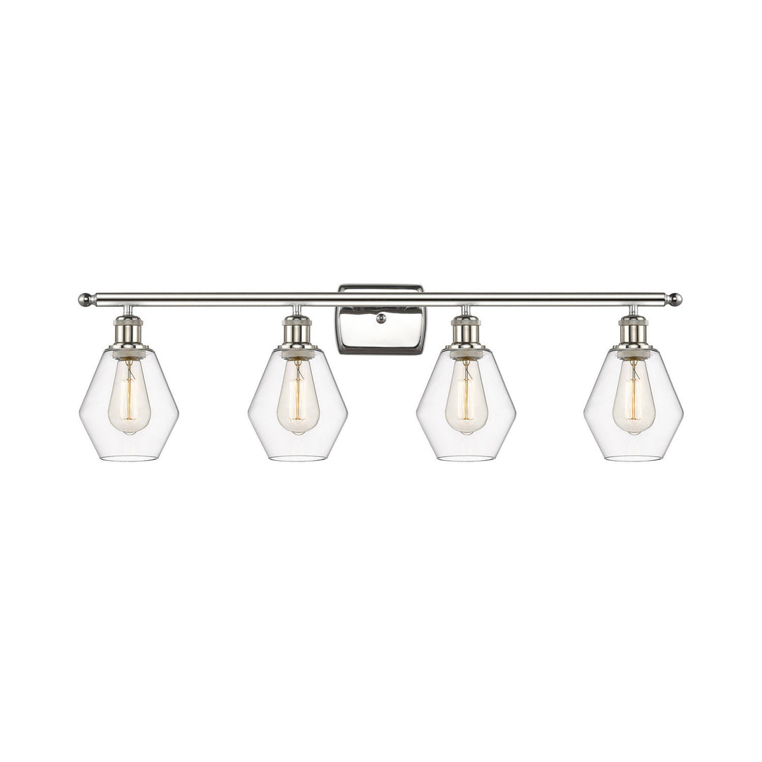 Innovations Ballston 516-4W-PN-G652-6-LED Bath Vanity Light 36 in. wide - Polished Nickel