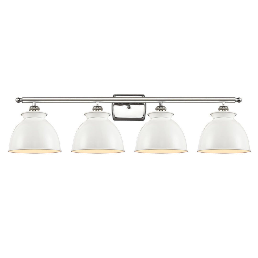 Innovations Ballston 516-4W-PN-M14-W-LED Bath Vanity Light 38 in. wide - Polished Nickel
