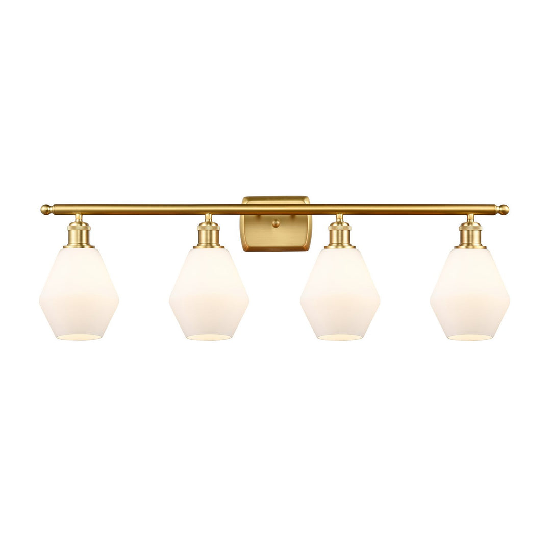 Innovations Ballston 516-4W-SG-G651-6 Bath Vanity Light 36 in. wide - Satin Gold