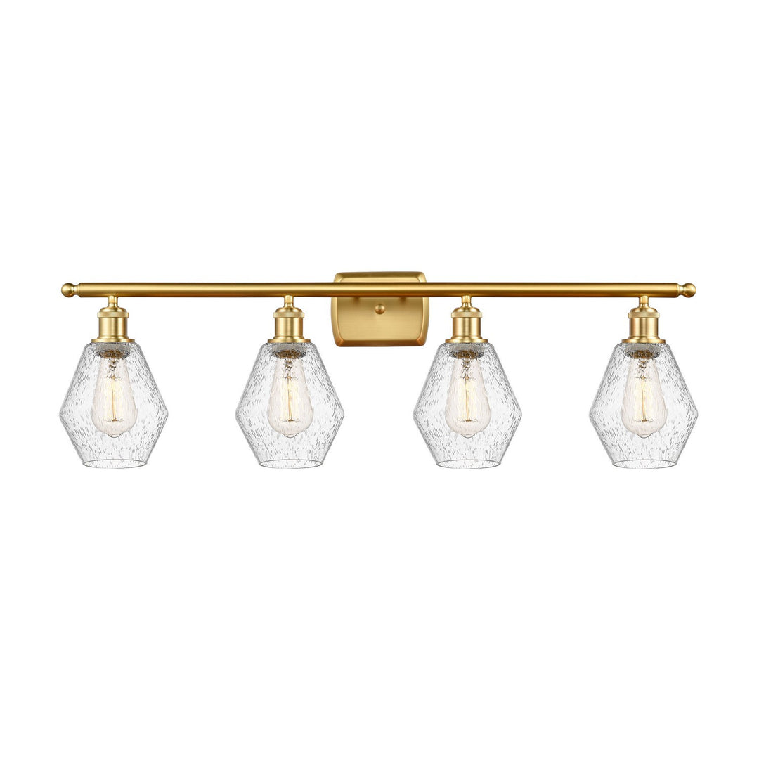 Innovations Ballston 516-4W-SG-G654-6-LED Bath Vanity Light 36 in. wide - Satin Gold