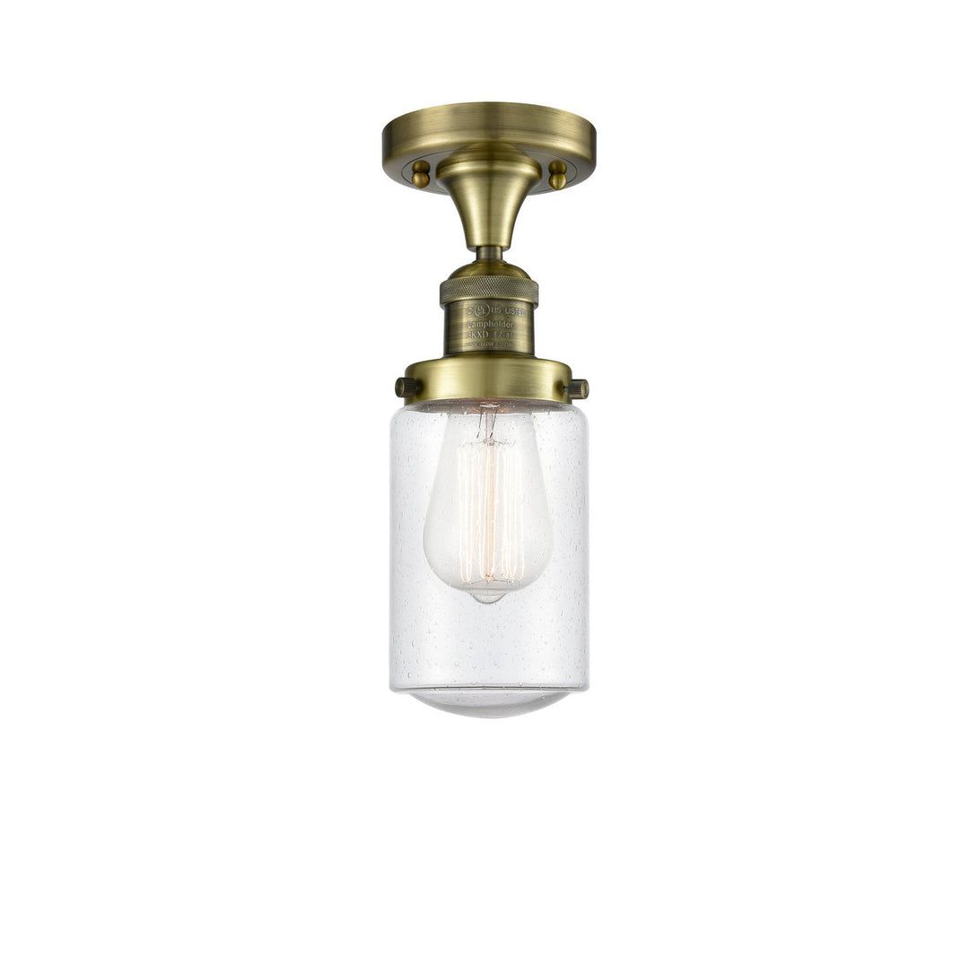 Innovations Franklin Restoration 517-1CH-AB-G314 Ceiling Light - Antique Brass