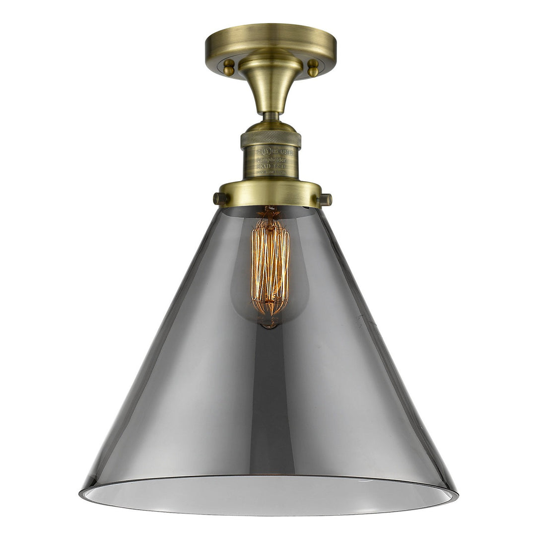 Innovations Franklin Restoration 517-1CH-AB-G43-L-LED Ceiling Light - Antique Brass
