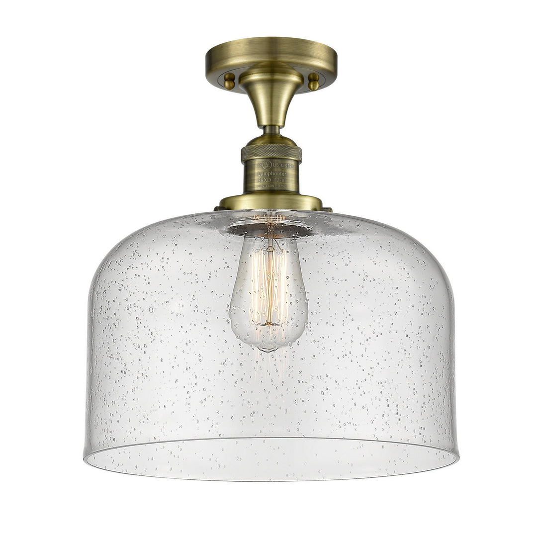 Innovations Franklin Restoration 517-1CH-AB-G74-L Ceiling Light - Antique Brass