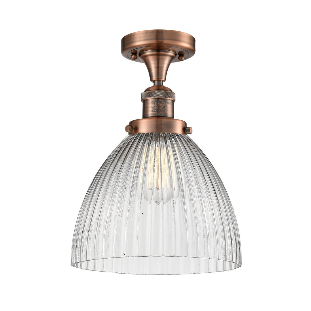 Innovations Franklin Restoration 517-1CH-AC-G222 Ceiling Light - Antique Copper