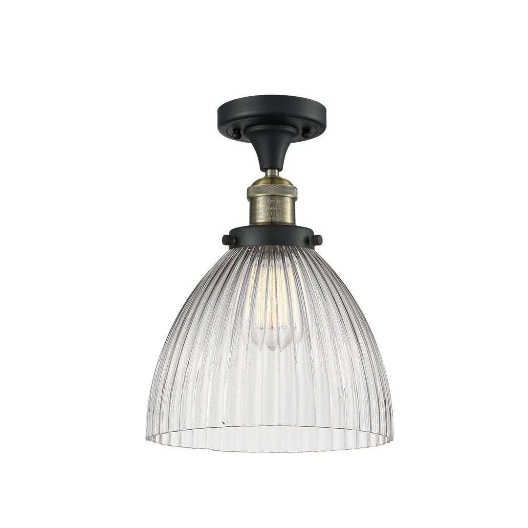 Innovations Franklin Restoration 517-1CH-BAB-G222-LED Ceiling Light - Black Antique Brass