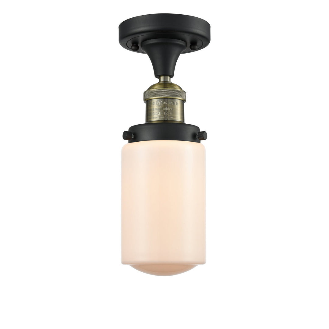 Innovations Franklin Restoration 517-1CH-BAB-G311 Ceiling Light - Black Antique Brass