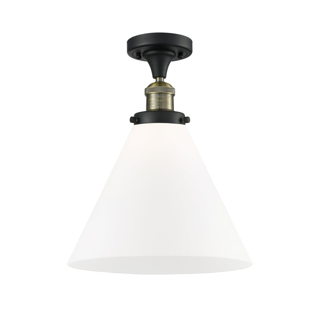 Innovations Franklin Restoration 517-1CH-BAB-G41-L-LED Ceiling Light - Black Antique Brass