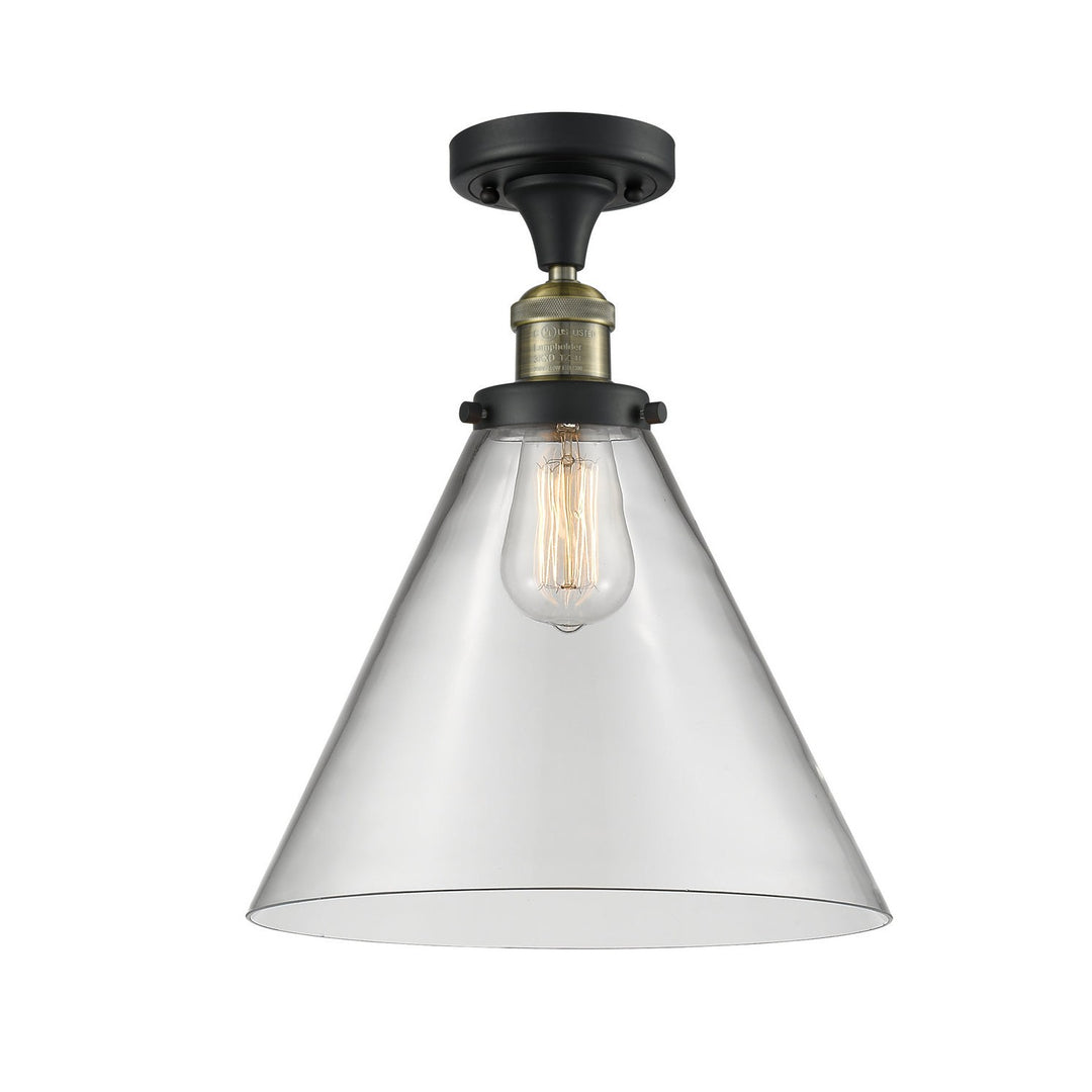 Innovations Franklin Restoration 517-1CH-BAB-G42-L Ceiling Light - Black Antique Brass