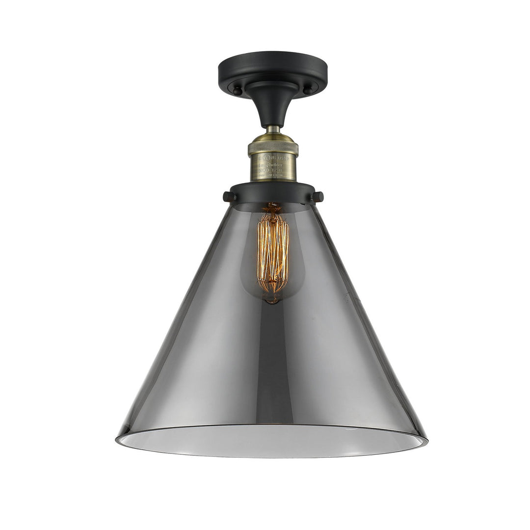 Innovations Franklin Restoration 517-1CH-BAB-G43-L Ceiling Light - Black Antique Brass