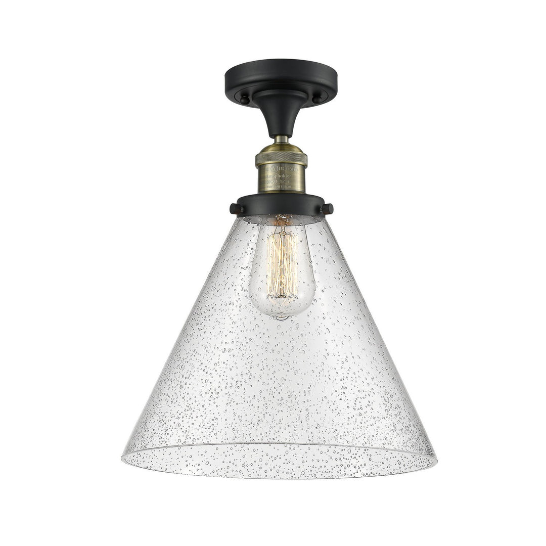 Innovations Franklin Restoration 517-1CH-BAB-G44-L Ceiling Light - Black Antique Brass