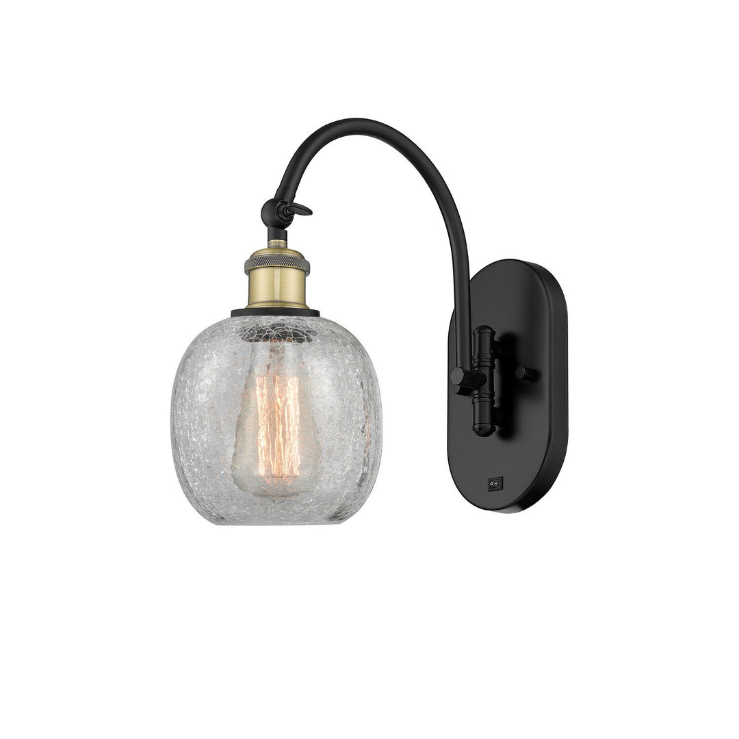 Innovations Ballston 518-1W-BAB-G105 Wall Sconce Light - Black Antique Brass