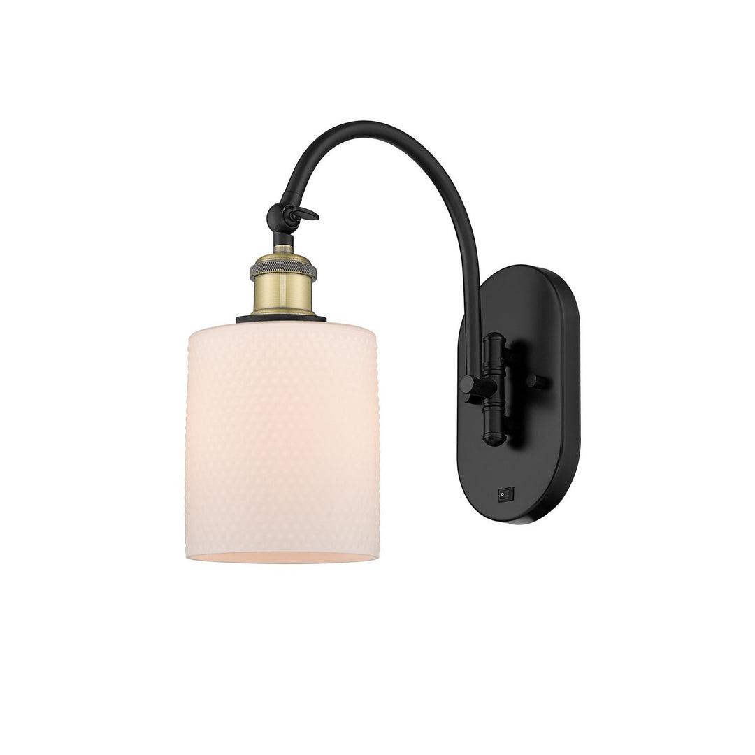 Innovations Ballston 518-1W-BAB-G111-LED Wall Sconce Light - Black Antique Brass