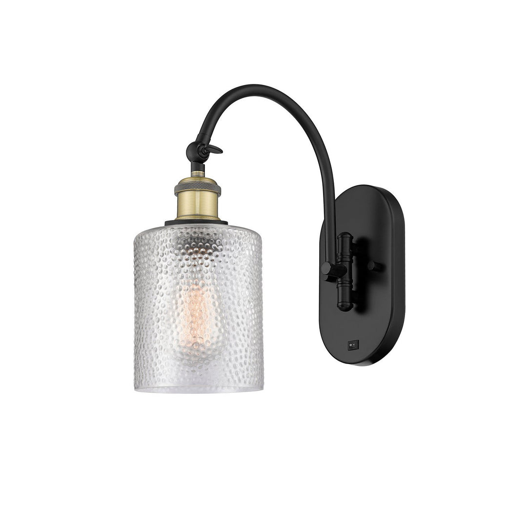Innovations Ballston 518-1W-BAB-G112 Wall Sconce Light - Black Antique Brass
