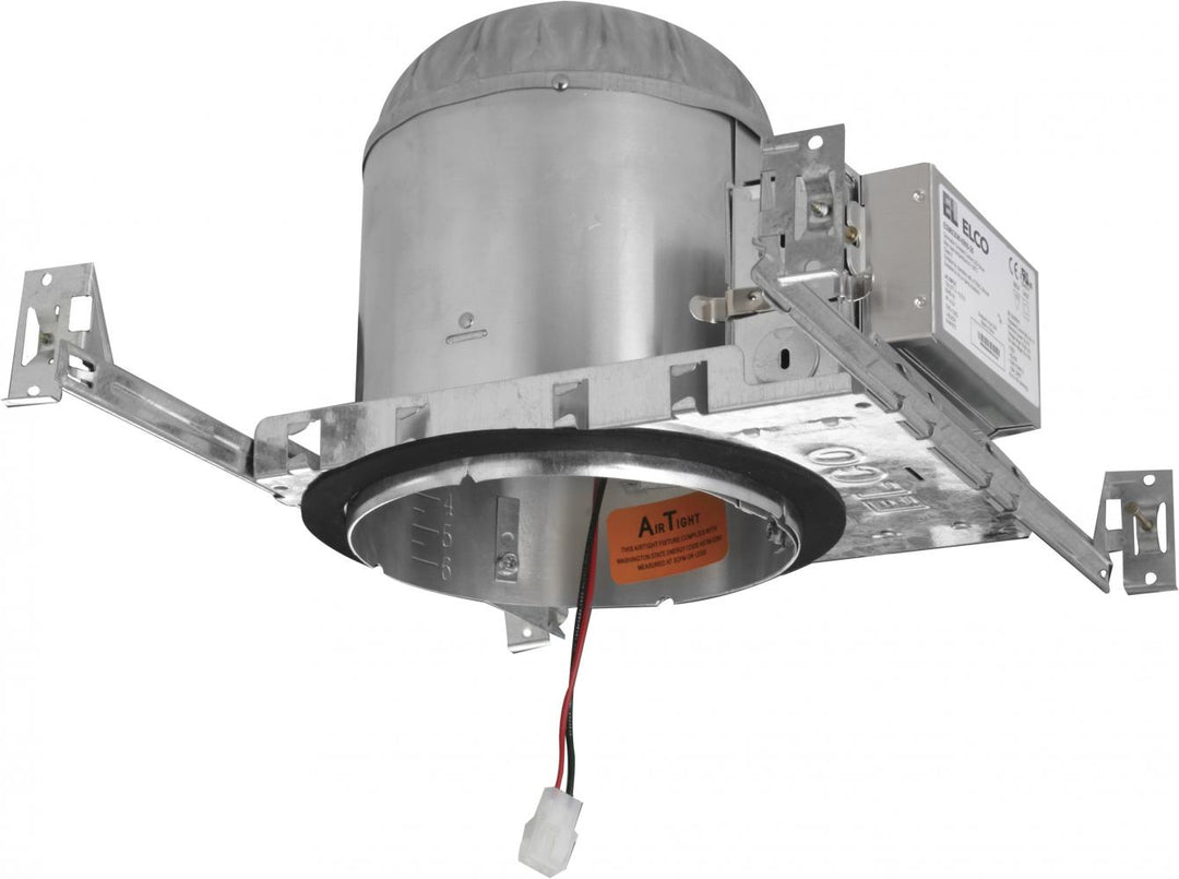 Elco Lighting E6LC20D2  New Construction Housing W/Driver Recessed Light Pewter, Nickel, Silver
