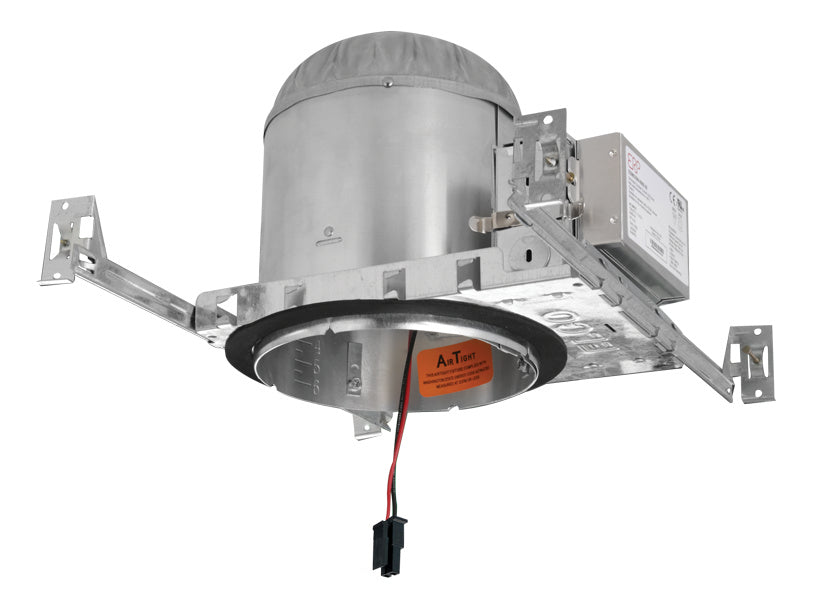 Elco Lighting E6LK37ICA  Architectural Maximum Adjustability Ic Airtight Housing Recessed Light Pewter, Nickel, Silver
