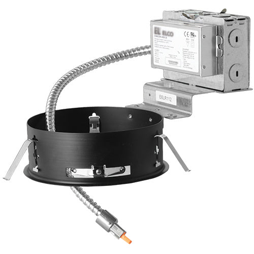 Elco Lighting E6LRU60D2  Remodel Frame With Driver Recessed Light Black