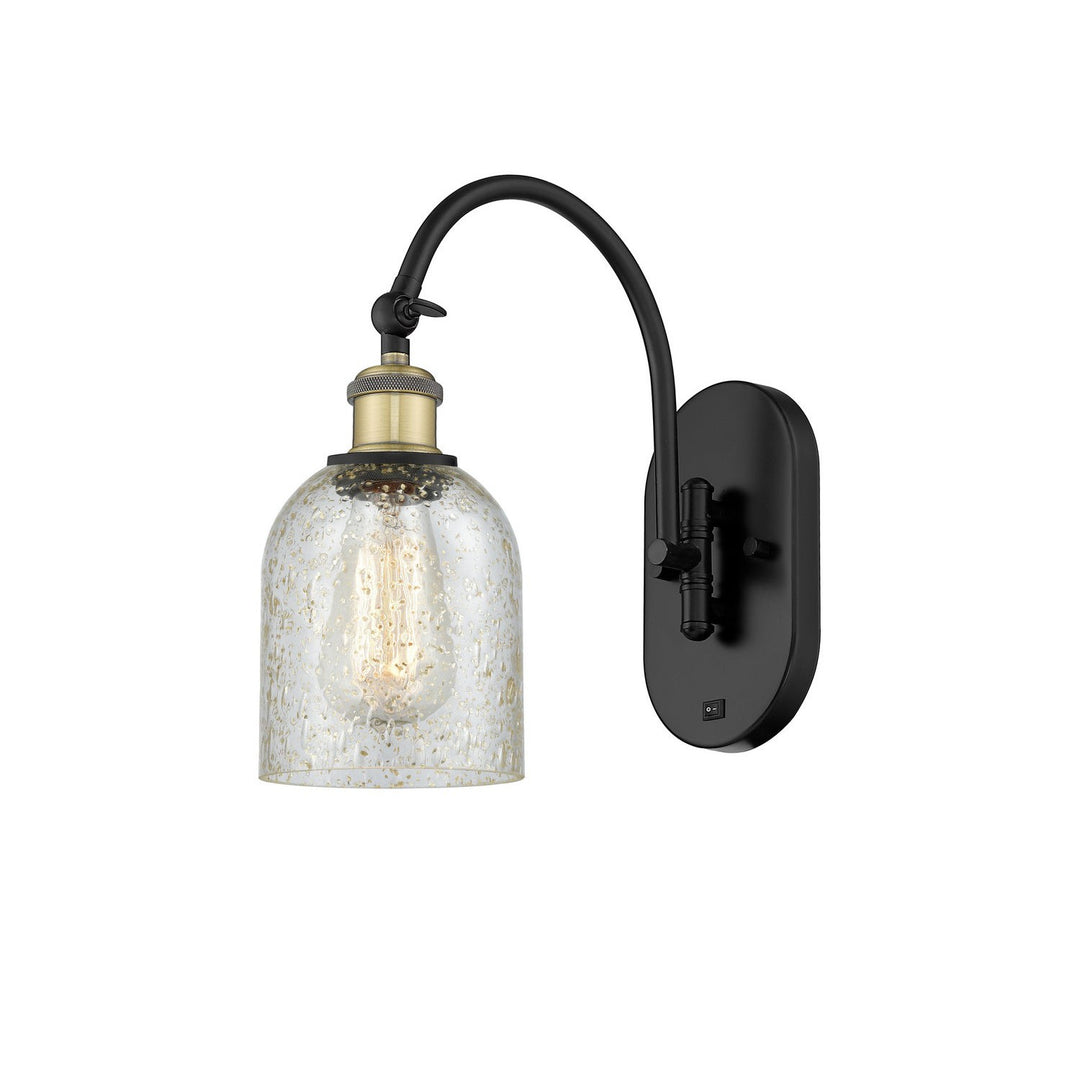 Innovations Ballston 518-1W-BAB-G259 Wall Sconce Light - Black Antique Brass