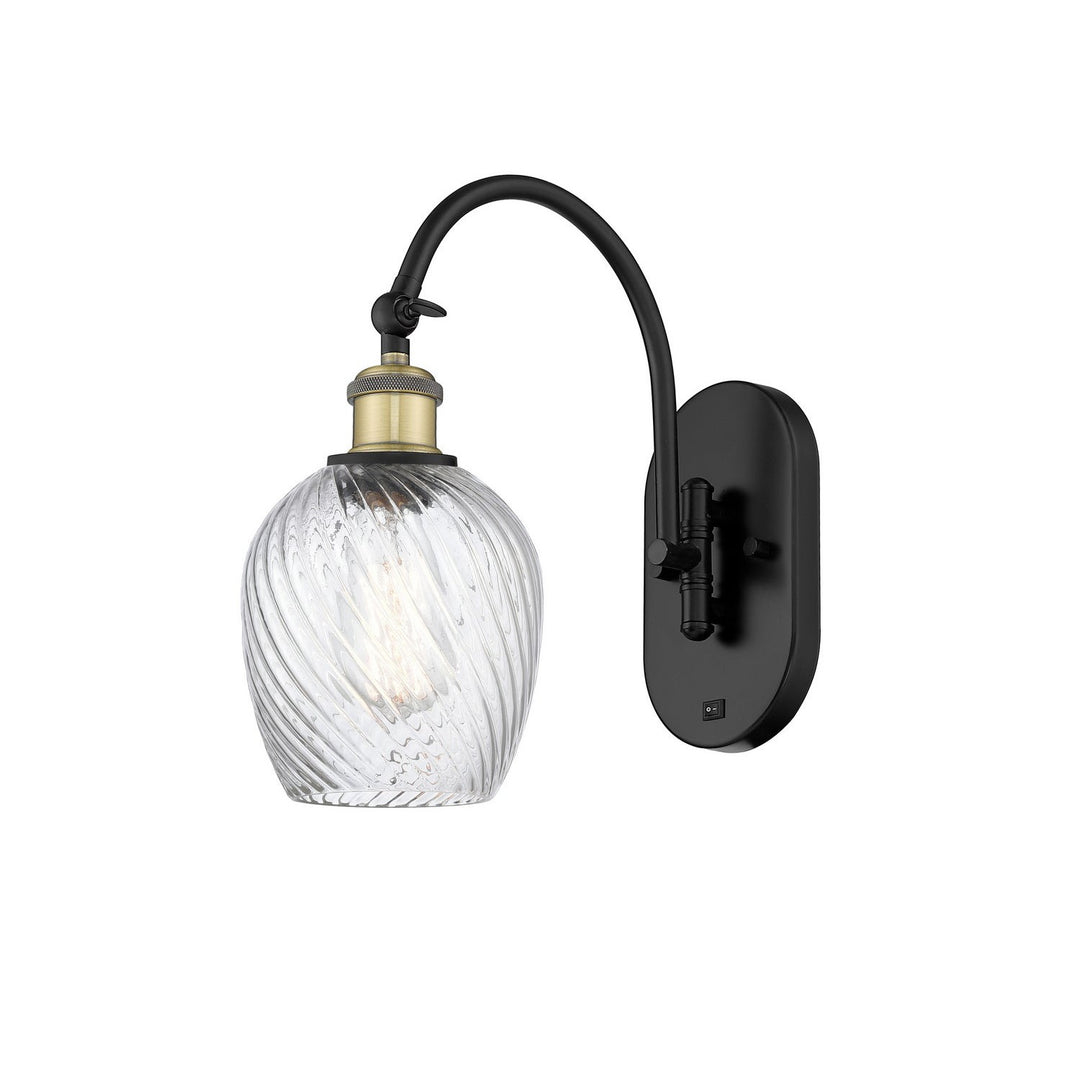 Innovations Ballston 518-1W-BAB-G292 Wall Sconce Light - Black Antique Brass