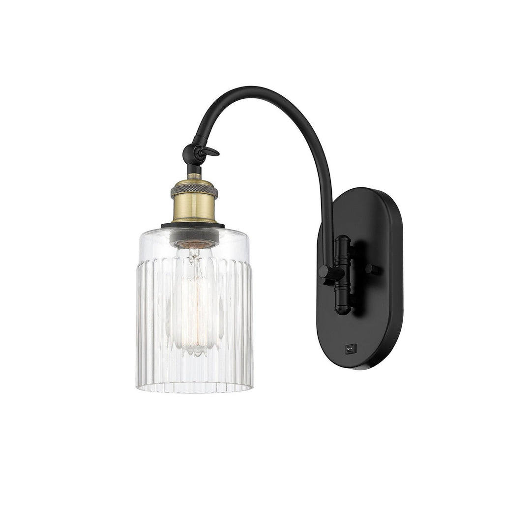 Innovations Ballston 518-1W-BAB-G342 Wall Sconce Light - Black Antique Brass