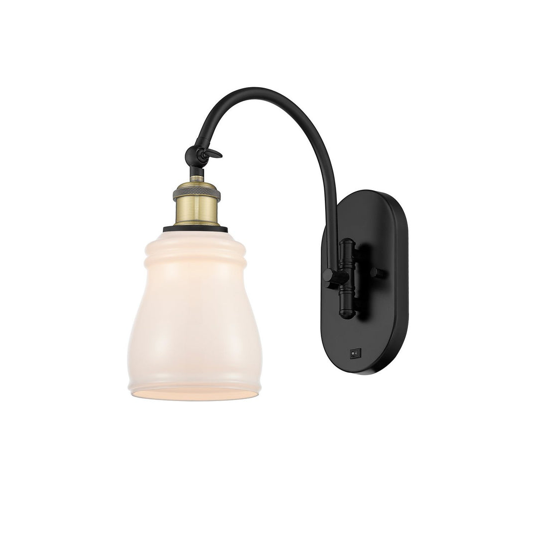 Innovations Ballston 518-1W-BAB-G391-LED Wall Sconce Light - Black Antique Brass