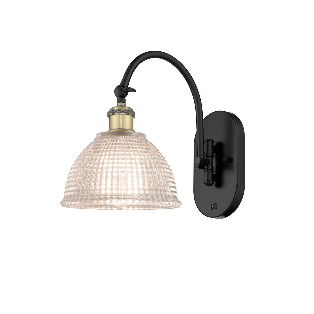 Innovations Ballston 518-1W-BAB-G422 Wall Sconce Light - Black Antique Brass