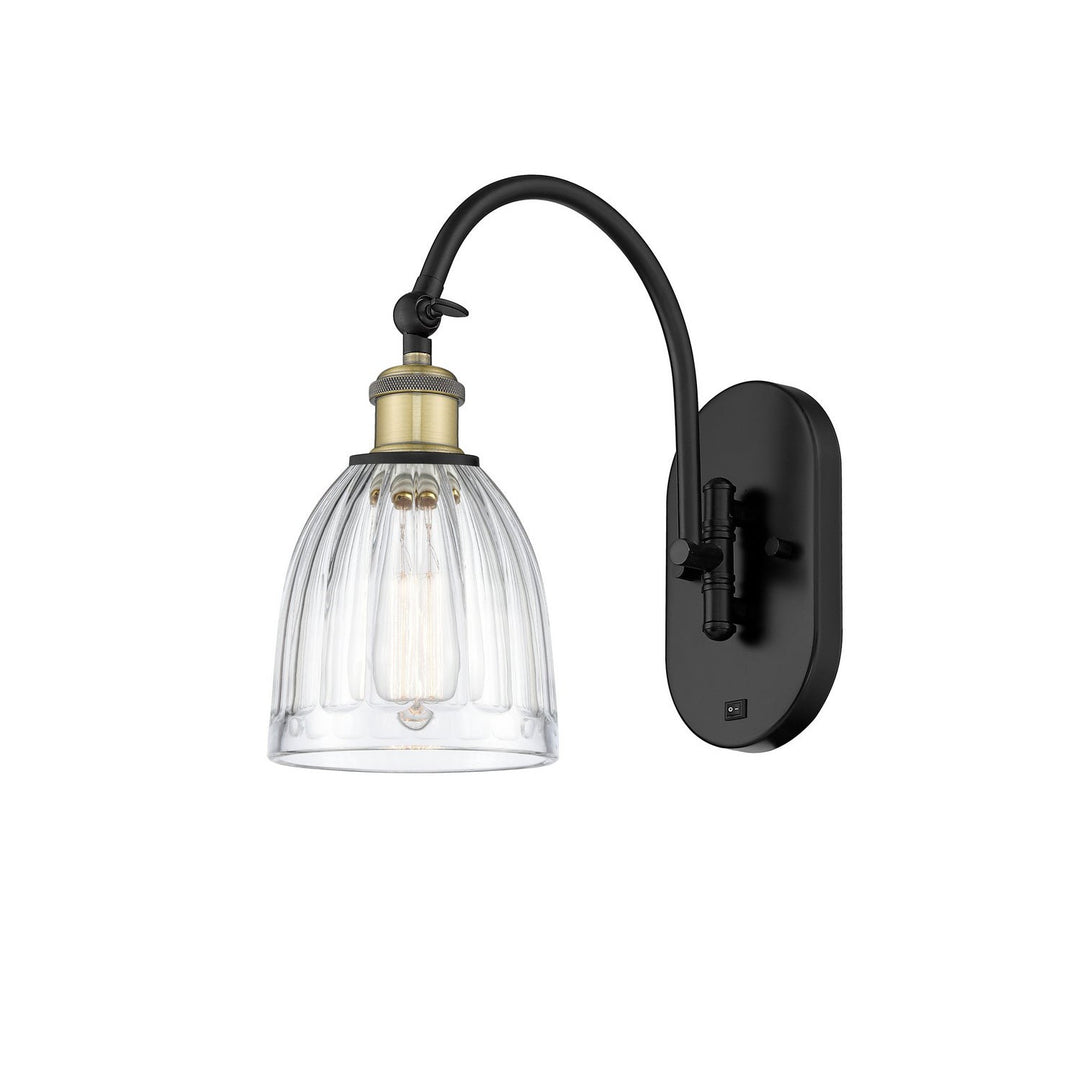 Innovations Ballston 518-1W-BAB-G442 Wall Sconce Light - Black Antique Brass