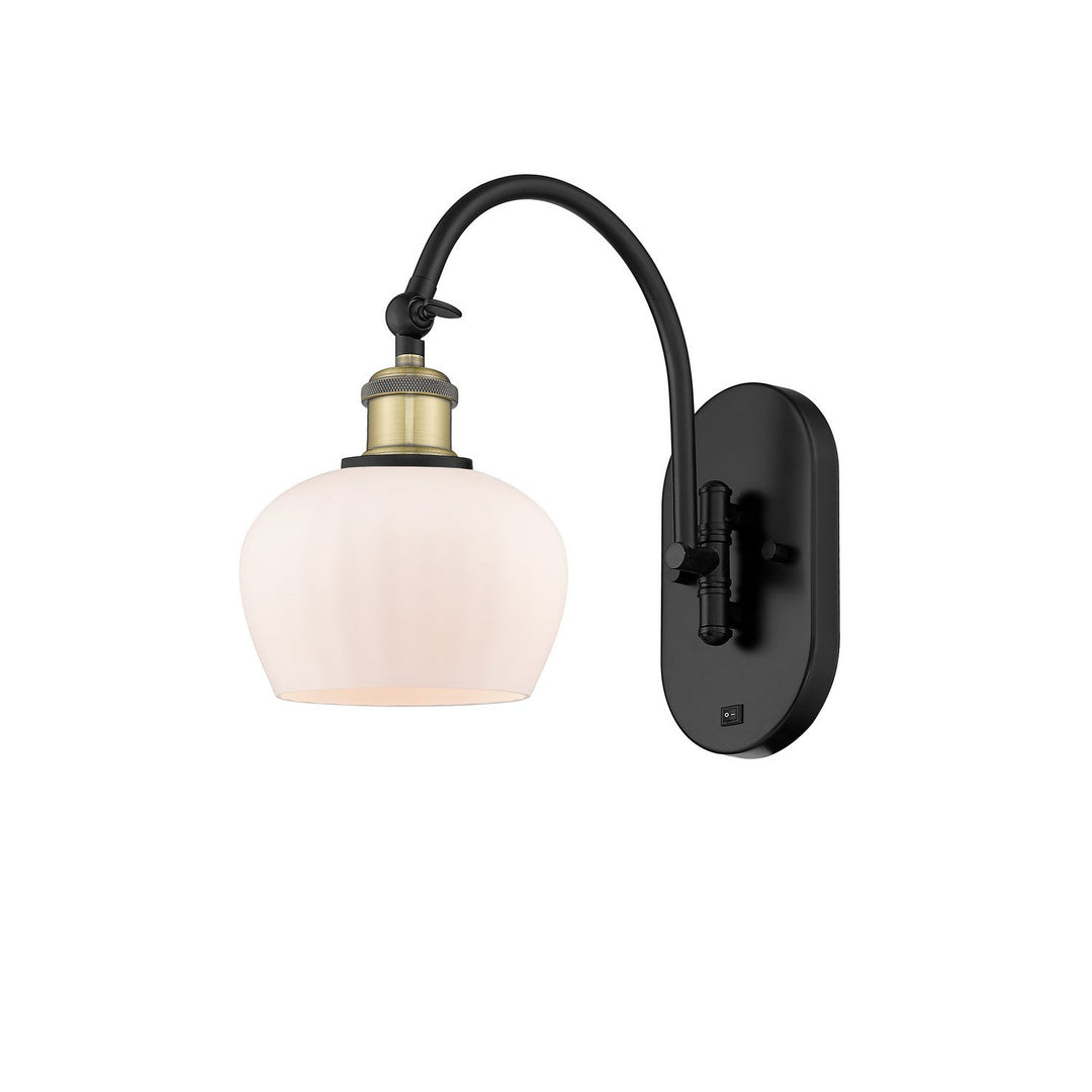 Innovations Ballston 518-1W-BAB-G91-LED Wall Sconce Light - Black Antique Brass