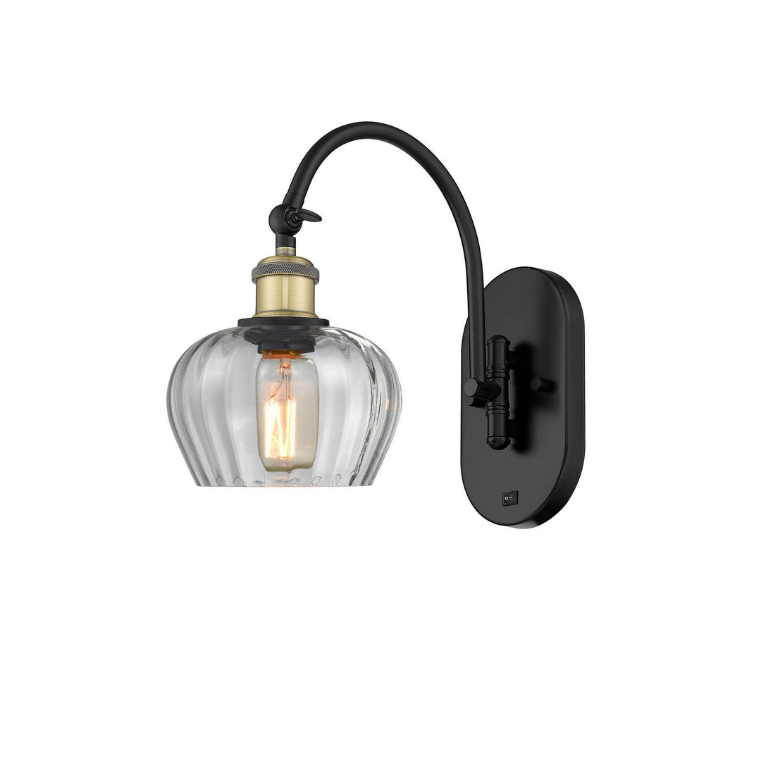 Innovations Ballston 518-1W-BAB-G92-LED Wall Sconce Light - Black Antique Brass