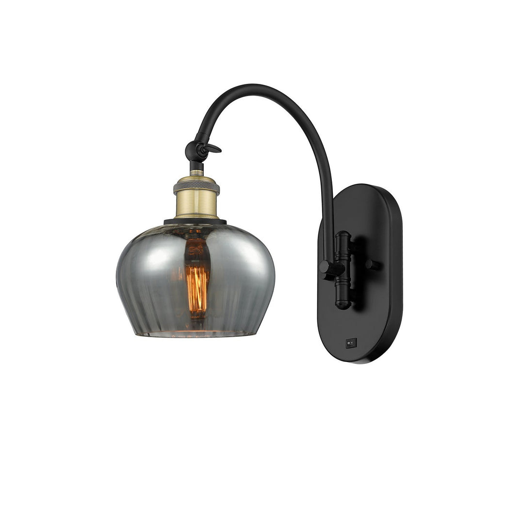 Innovations Ballston 518-1W-BAB-G93-LED Wall Sconce Light - Black Antique Brass