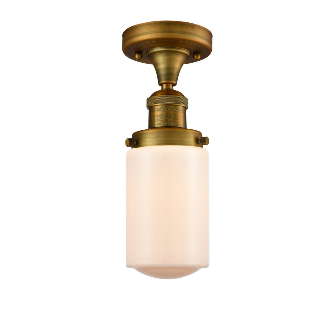 Innovations Franklin Restoration 517-1CH-BB-G311-LED Ceiling Light - Brushed Brass