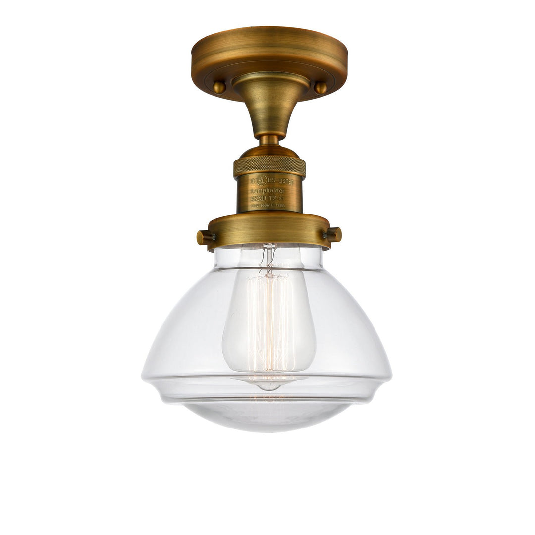 Innovations Franklin Restoration 517-1CH-BB-G322-LED Ceiling Light - Brushed Brass
