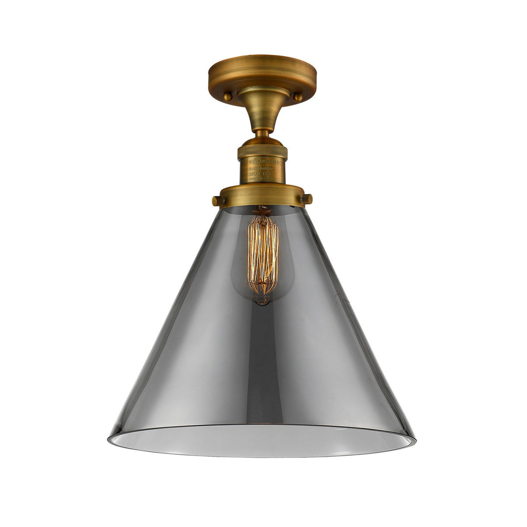 Innovations Franklin Restoration 517-1CH-BB-G43-L Ceiling Light - Brushed Brass