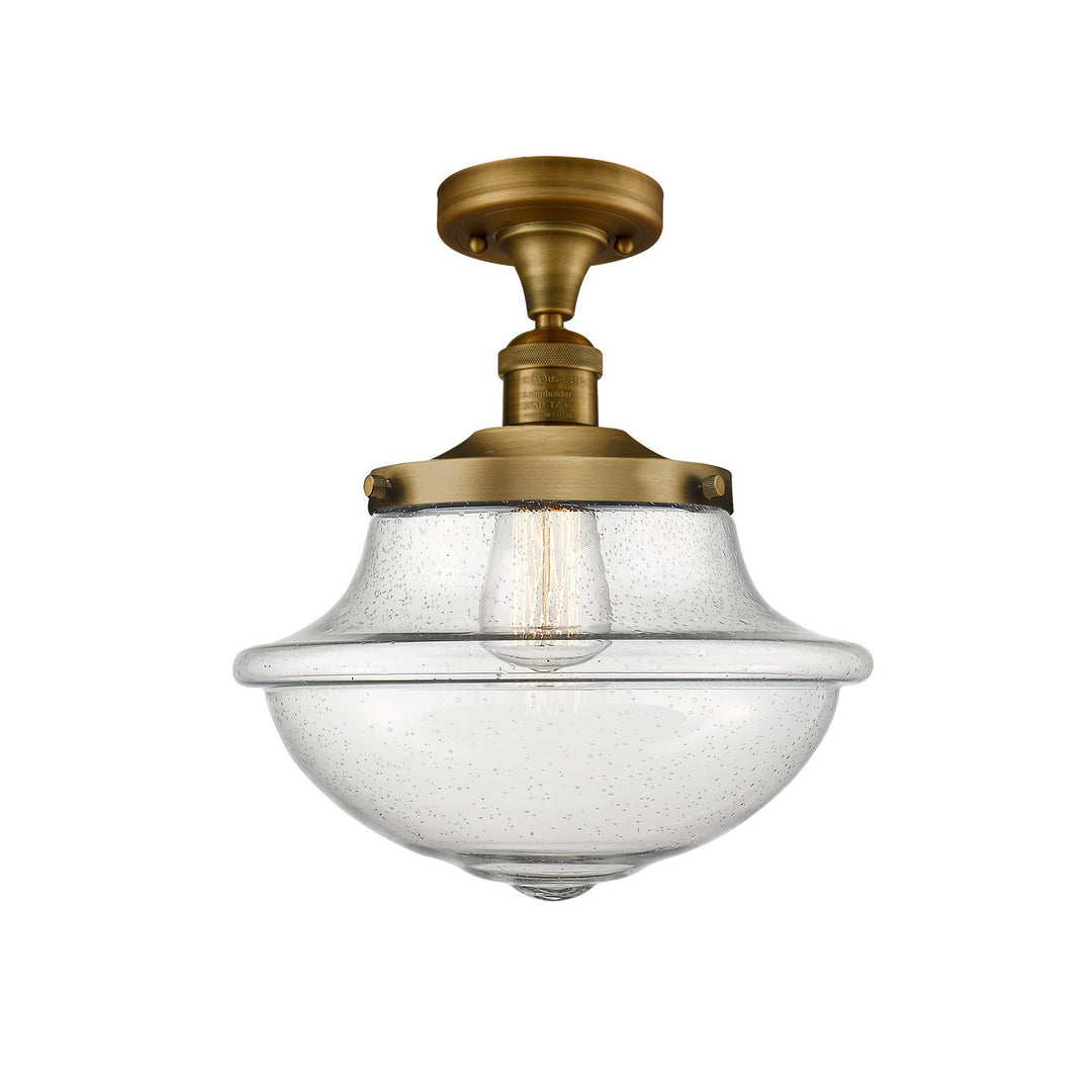 Innovations Franklin Restoration 517-1CH-BB-G544 Ceiling Light - Brushed Brass