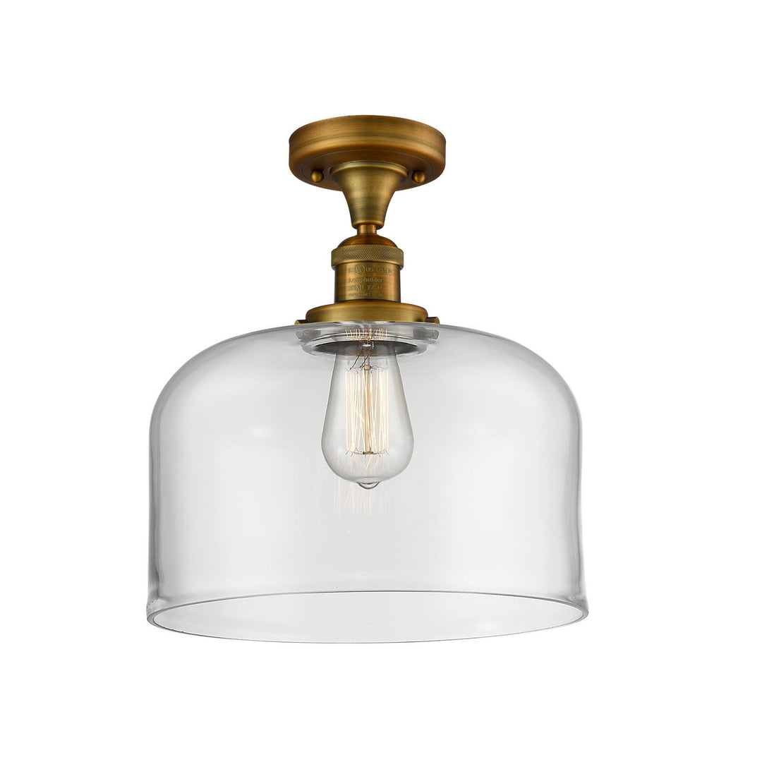 Innovations Franklin Restoration 517-1CH-BB-G72-L-LED Ceiling Light - Brushed Brass