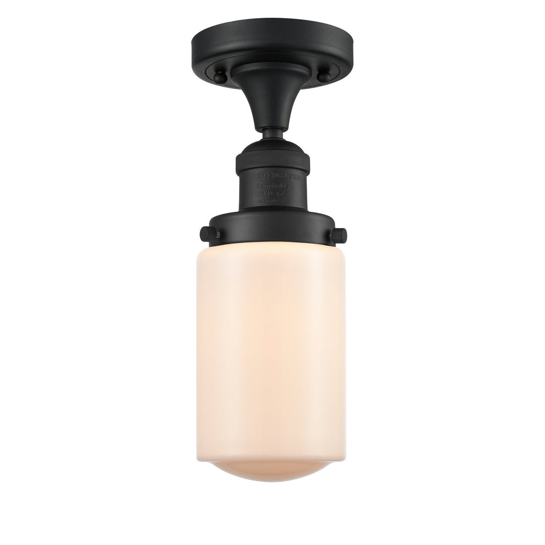 Innovations Franklin Restoration 517-1CH-BK-G311-LED Ceiling Light - Matte Black