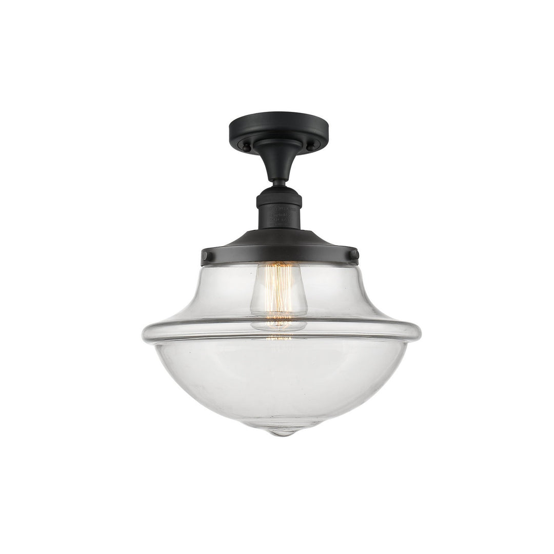 Innovations Franklin Restoration 517-1CH-BK-G542-LED Ceiling Light - Matte Black